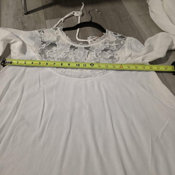 For Love And Lemons White Lace Blouse - Picture 10 of 15